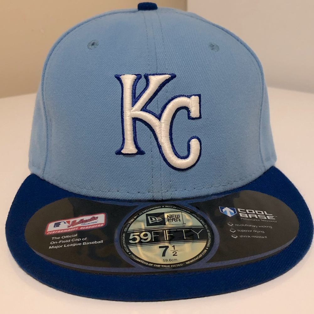 New Era MLB K-C 7 1/2 Fitted Hat